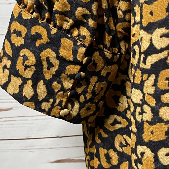 Who What Wear Leopard Dress Plus Sz 1X - Picture 8 of 11